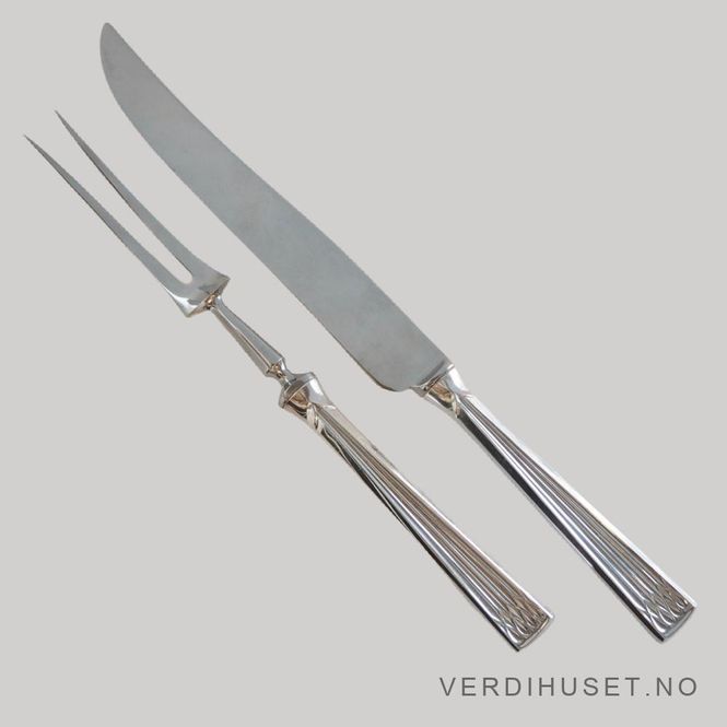 Hovedbilde Forskjærsbestikk - 28,0/33,5 cm - Arvesølv