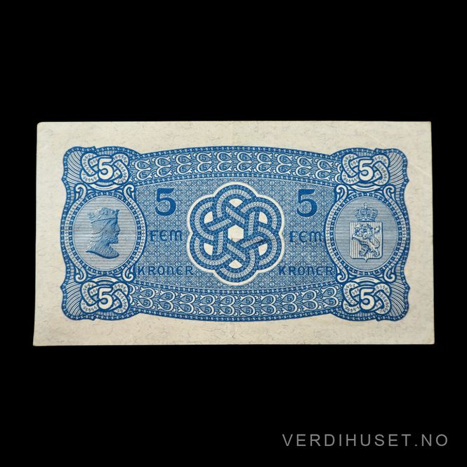 Hovedbilde 5 kr 1938 P Kv 1+ (P8905198)
