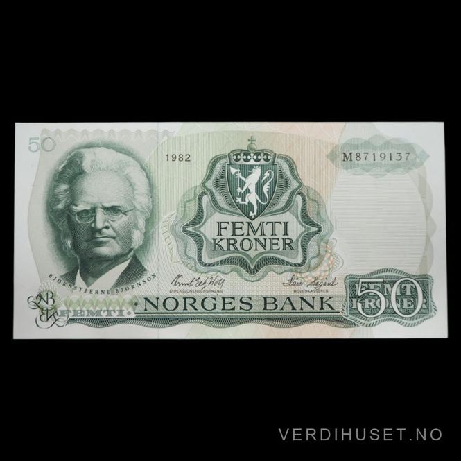 Hovedbilde 50 Kr 1982 M Kv 0 (M.8719137)