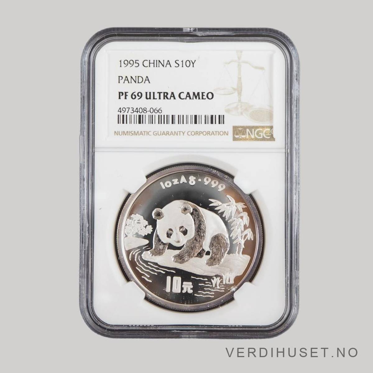 10 Yuan 1995 PF 69 Ultra Cameo - Panda