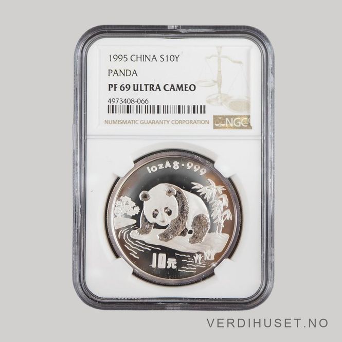 Hovedbilde 10 Yuan 1995 PF 69 Ultra Cameo - Panda