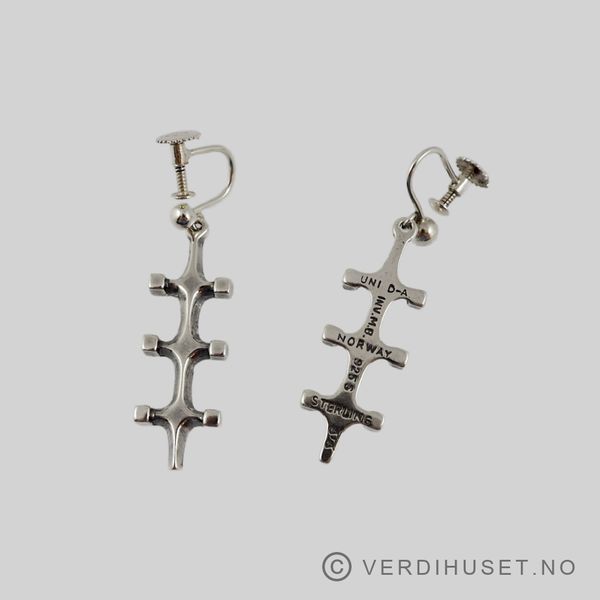 Hovedbilde Ørepynt i sølv - Uni D-A