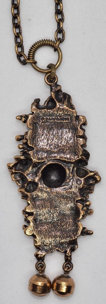 Halssmykke i bronse - P. Sarpaneva, Finland