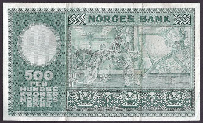 Hovedbilde 500 kr 1964 A kv 1 (A.1831331)