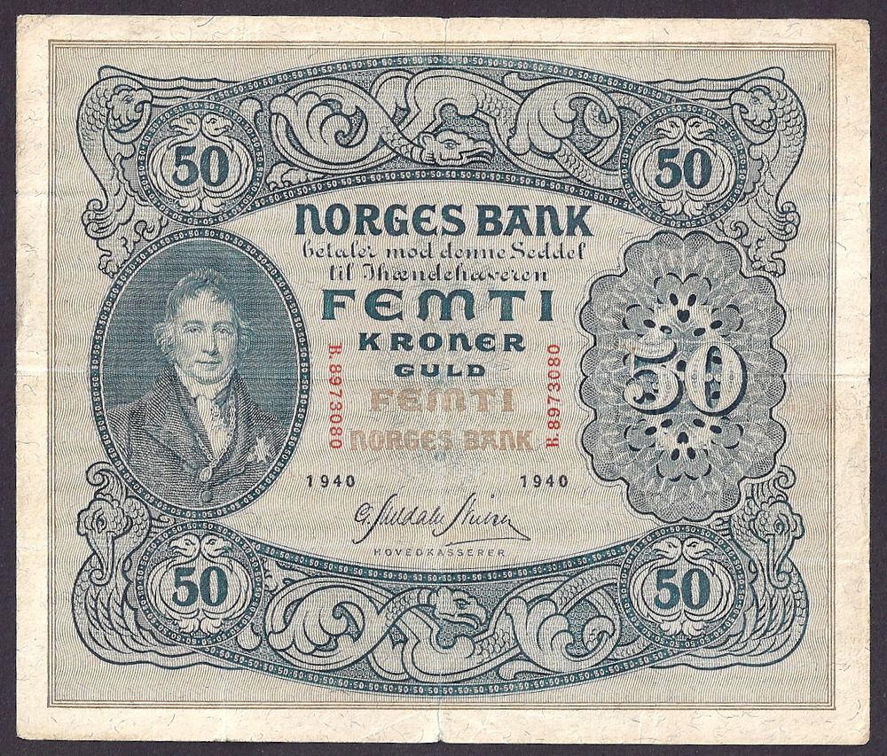 50 kr 1940 B kv 1