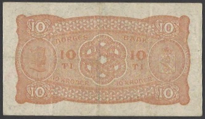 Hovedbilde 10 kr 1919 H Kv 1+ (H.2783076)