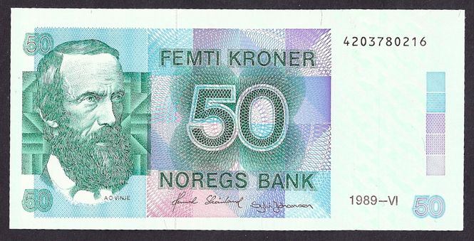 Hovedbilde 50 kr 1989 Kv 0