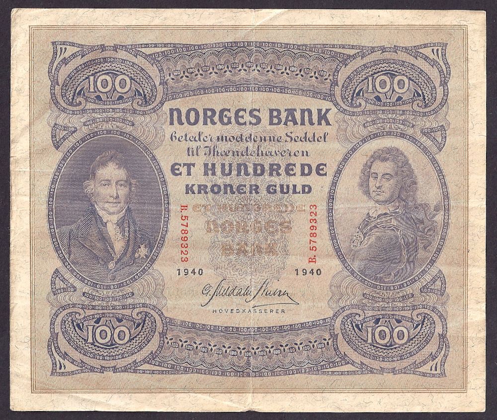 100 kr 1940B Kv g1 (B.5789323)