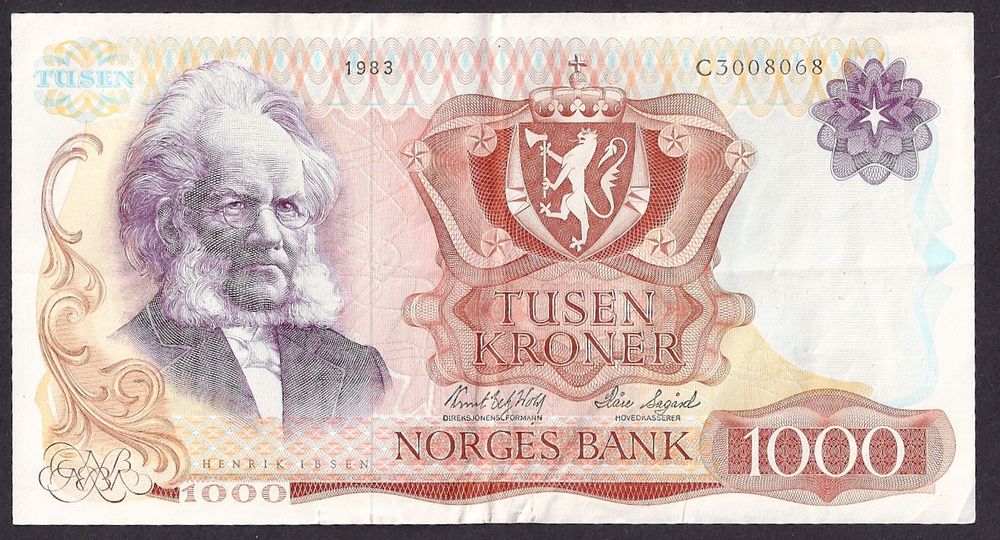 1000 kr 1983 C Kv 1 