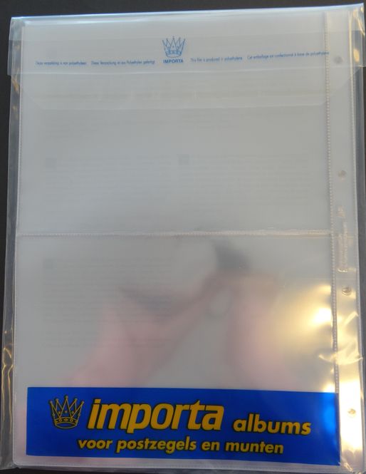 Hovedbilde Plastlommer til sedler, V2 - 10 stk (Euro-system ...