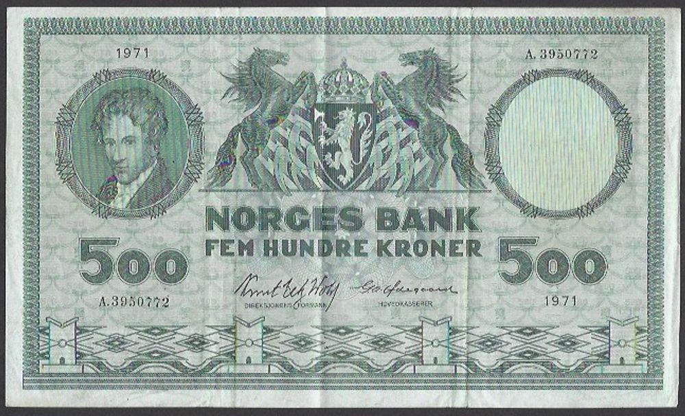 500 Kr 1972 A kv gF (A.4390595)