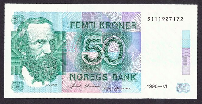 Hovedbilde 50 kr 1990 Kv 0