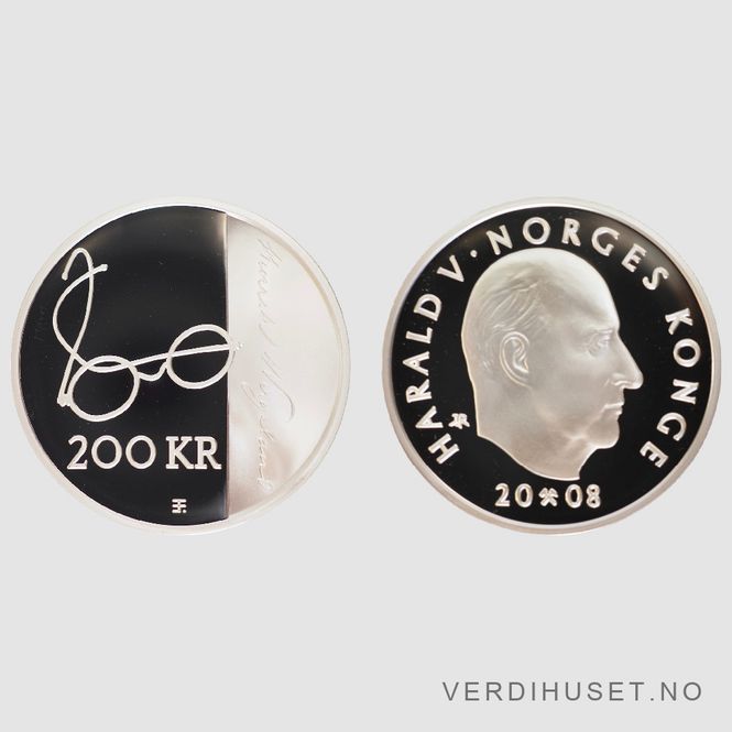 Hovedbilde 200 Kr 2008 - Henrik Wergeland 200 år