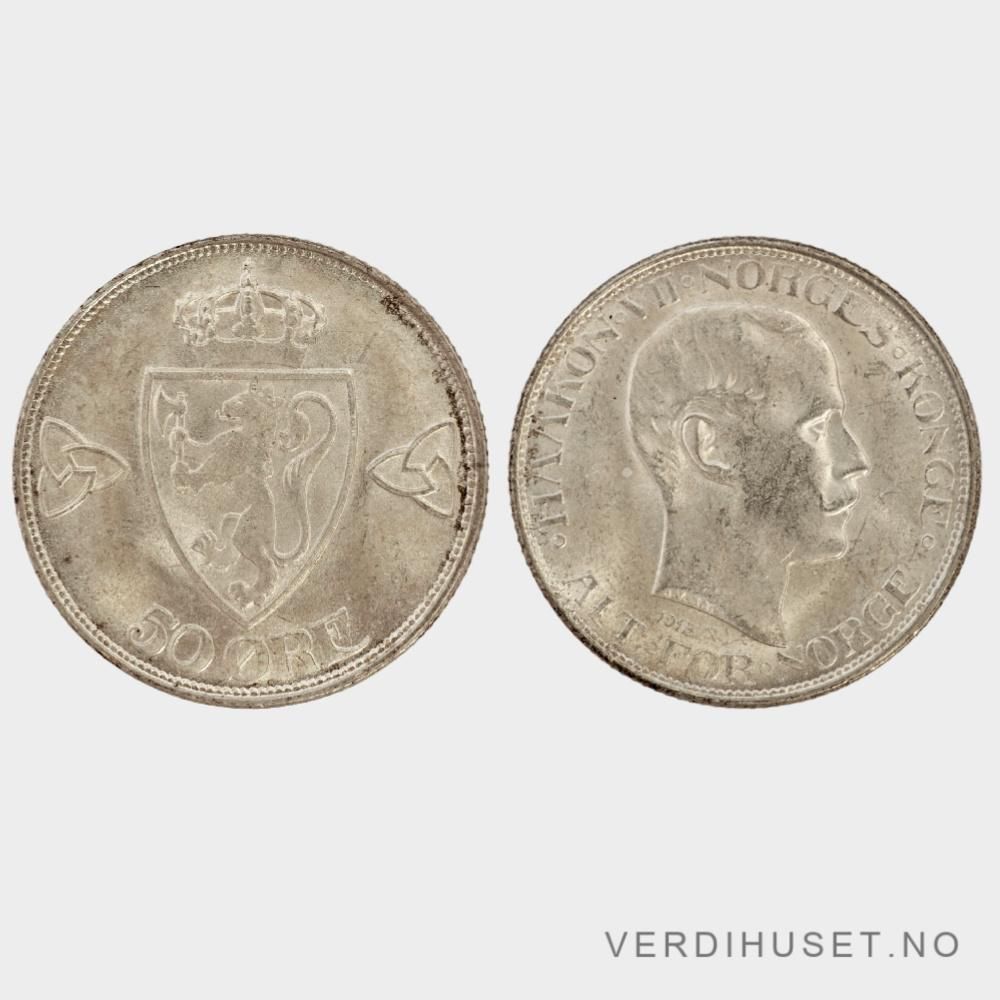 50 Øre 1918 Kv 0