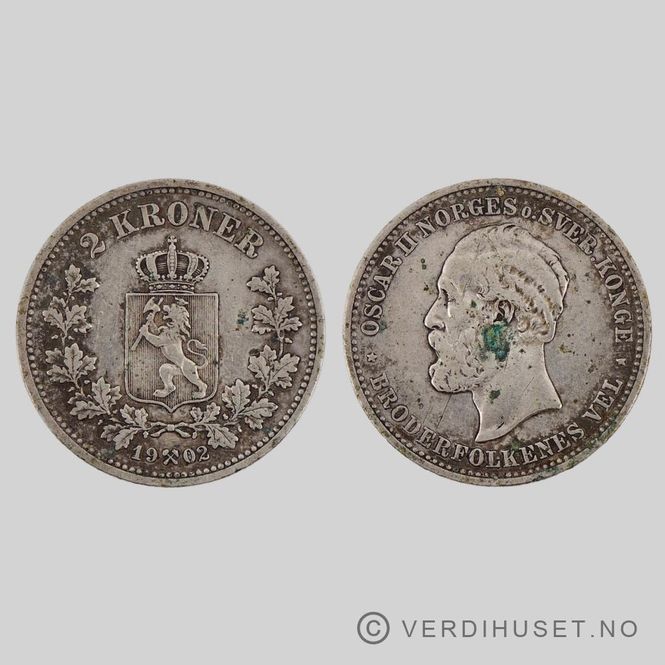 Hovedbilde 2 Kr 1902 Kv 1