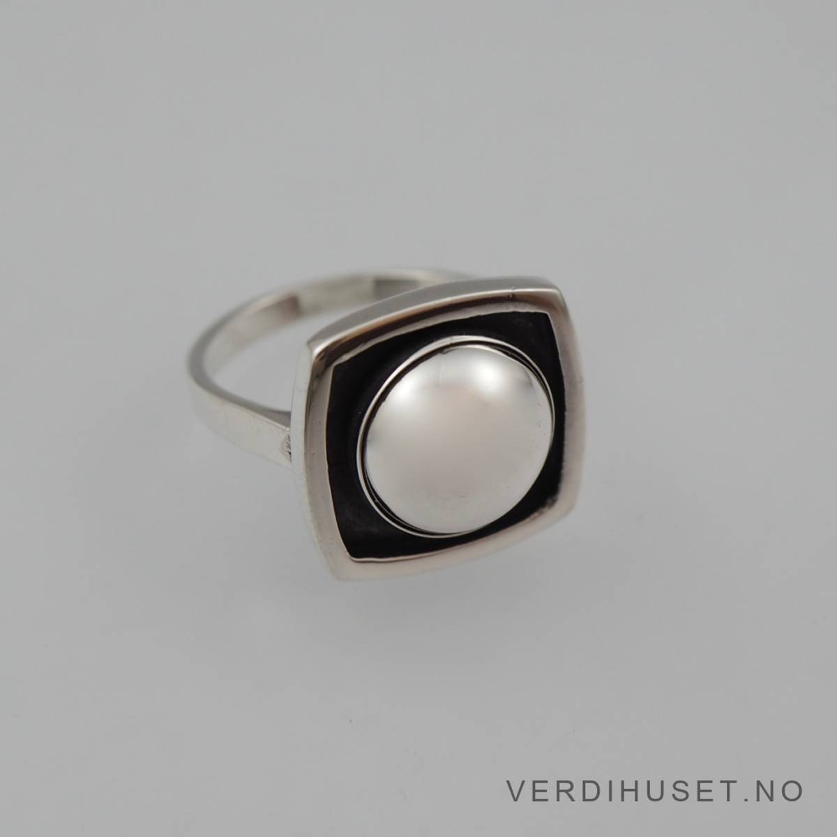 Ring i sølv - N.E. From