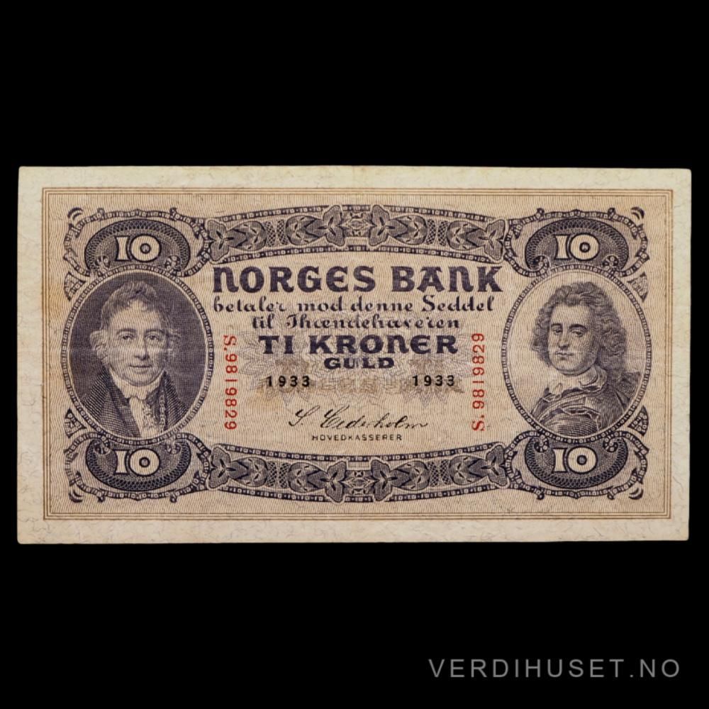 10 Kr 1933 S Kv 1+ (S.9819829)