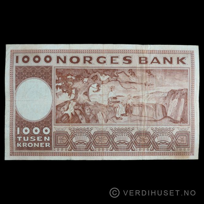 Hovedbilde 1000 Kr 1962 A Kv 1-  (A.1985089)