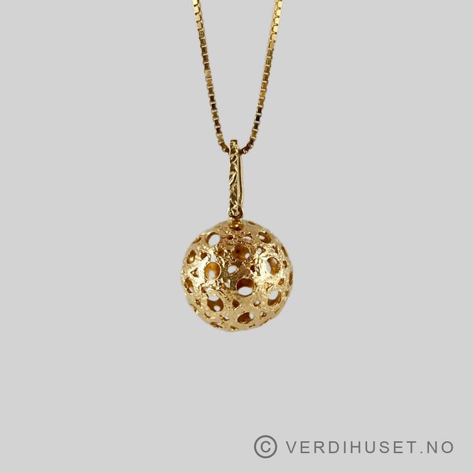 Hovedbilde Anheng/Kule i 14 K gull