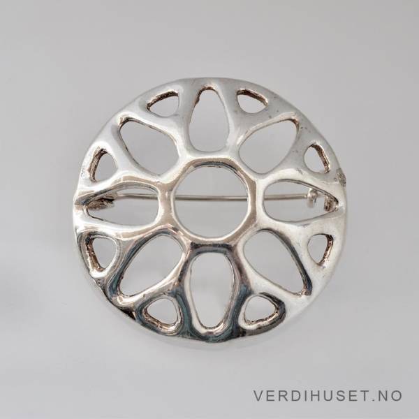 Hovedbilde Brosje i sølv - Brosje nr. 107 - Juhls, ...