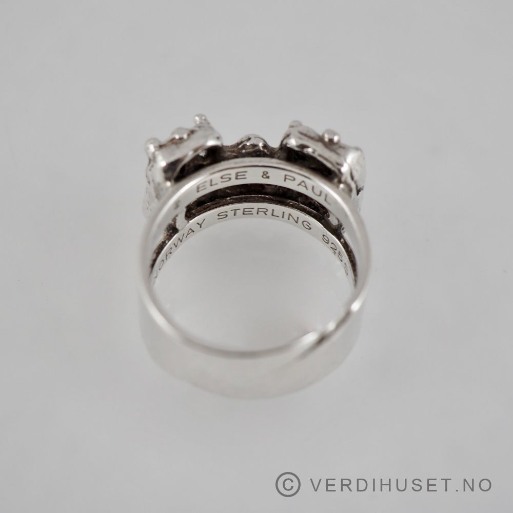 Ring i sølv - Studio Else & Paul