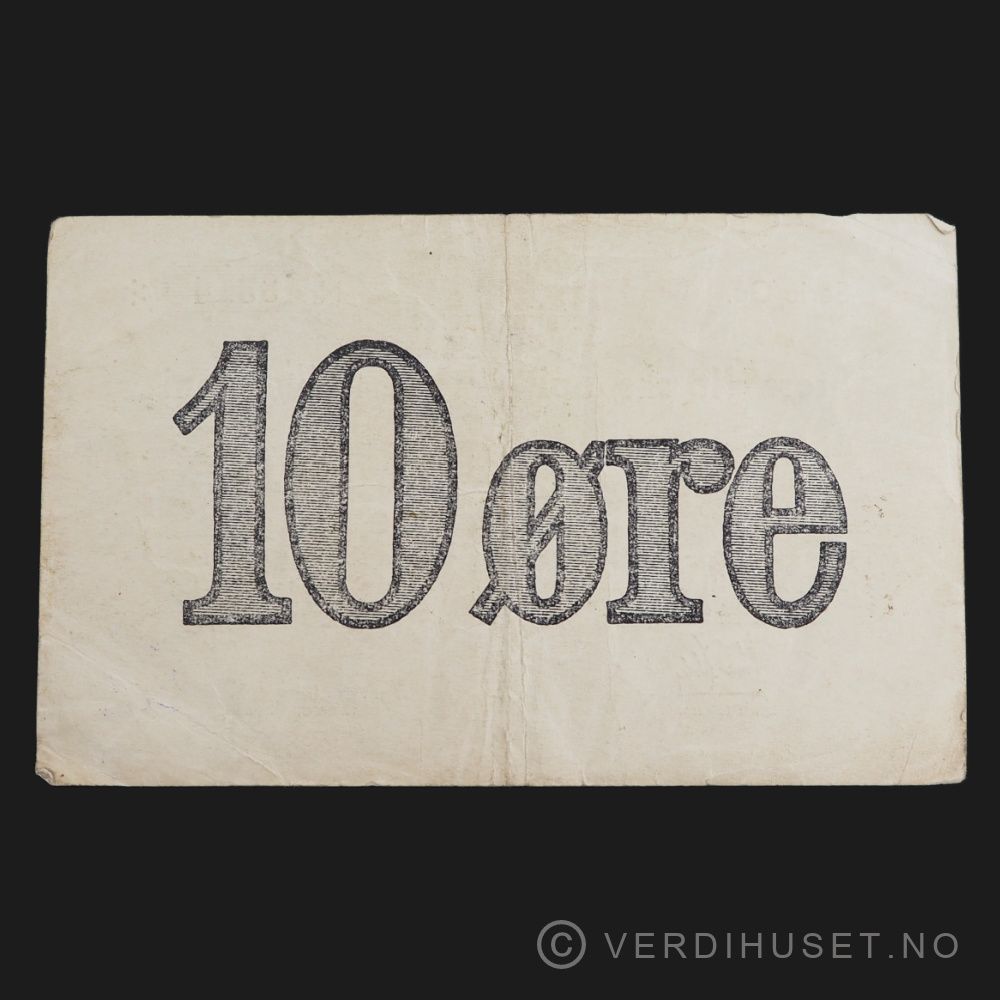 10 Øre 1953/54 Gg Kv 1 (SSS)