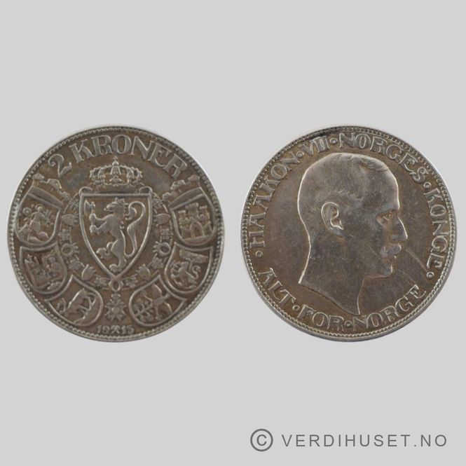 Hovedbilde 2 Kr 1915 Kv 1+