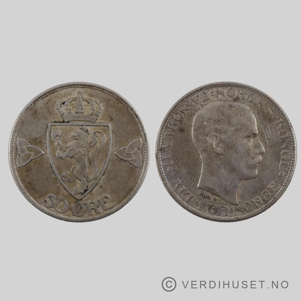 50 Øre 1919 Kv 1+
