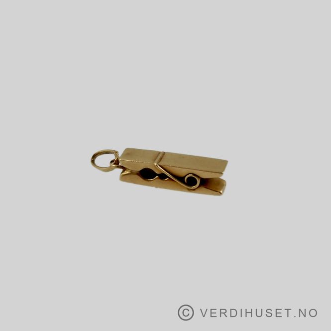 Hovedbilde Charm i 14 K gull - Klesklype