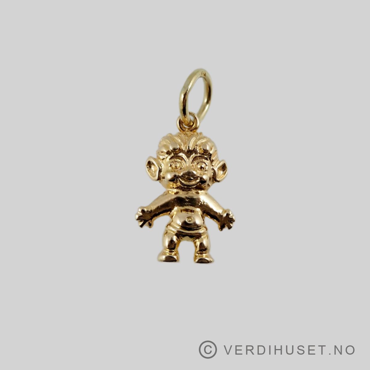 Charm/Anheng i 14 K gull - Troll