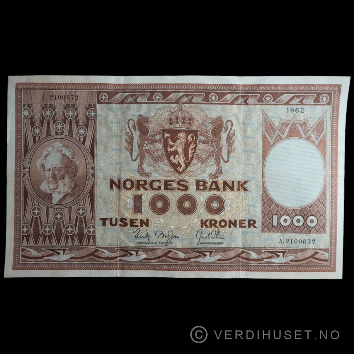 1000 Kr 1962 A Kv s1+  (A.2100672)