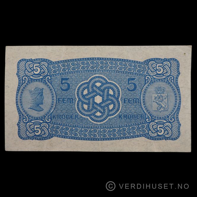 Hovedbilde 5 kr 1938 P Kv 1+ (P.6472797)