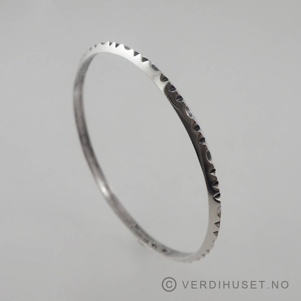 Armring i sølv - Plus/Norway Designs