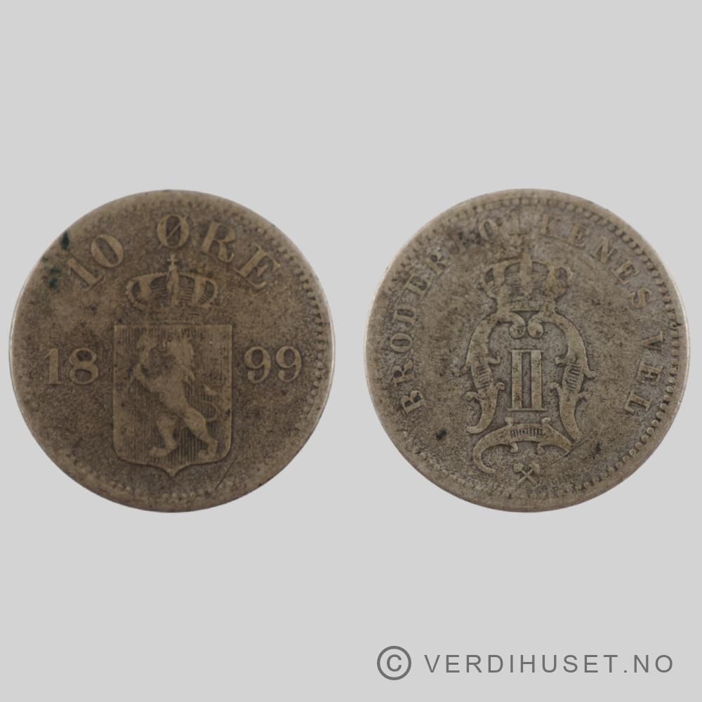 10 øre 1899 Kv 1-