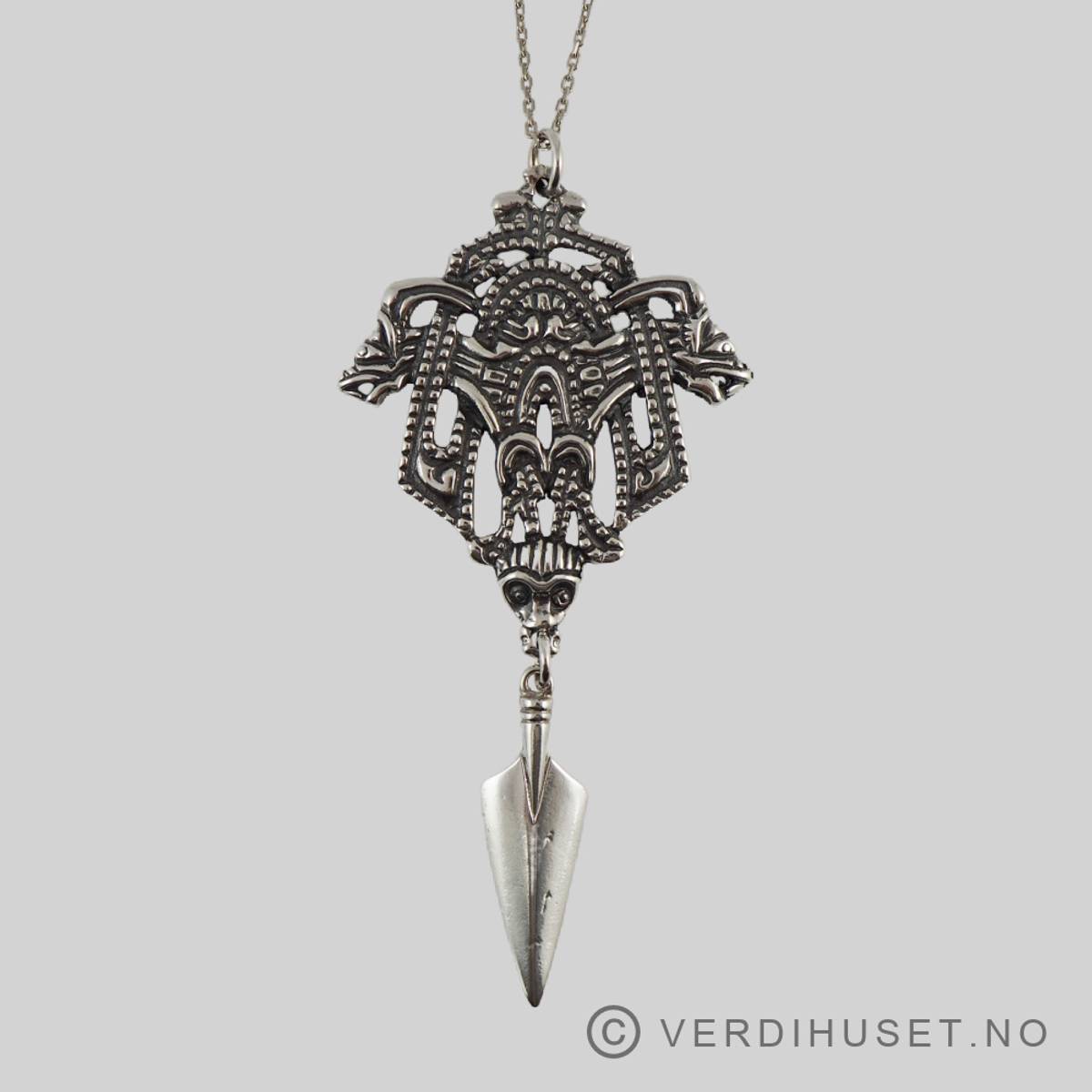 Anheng i oksidert sølv - 