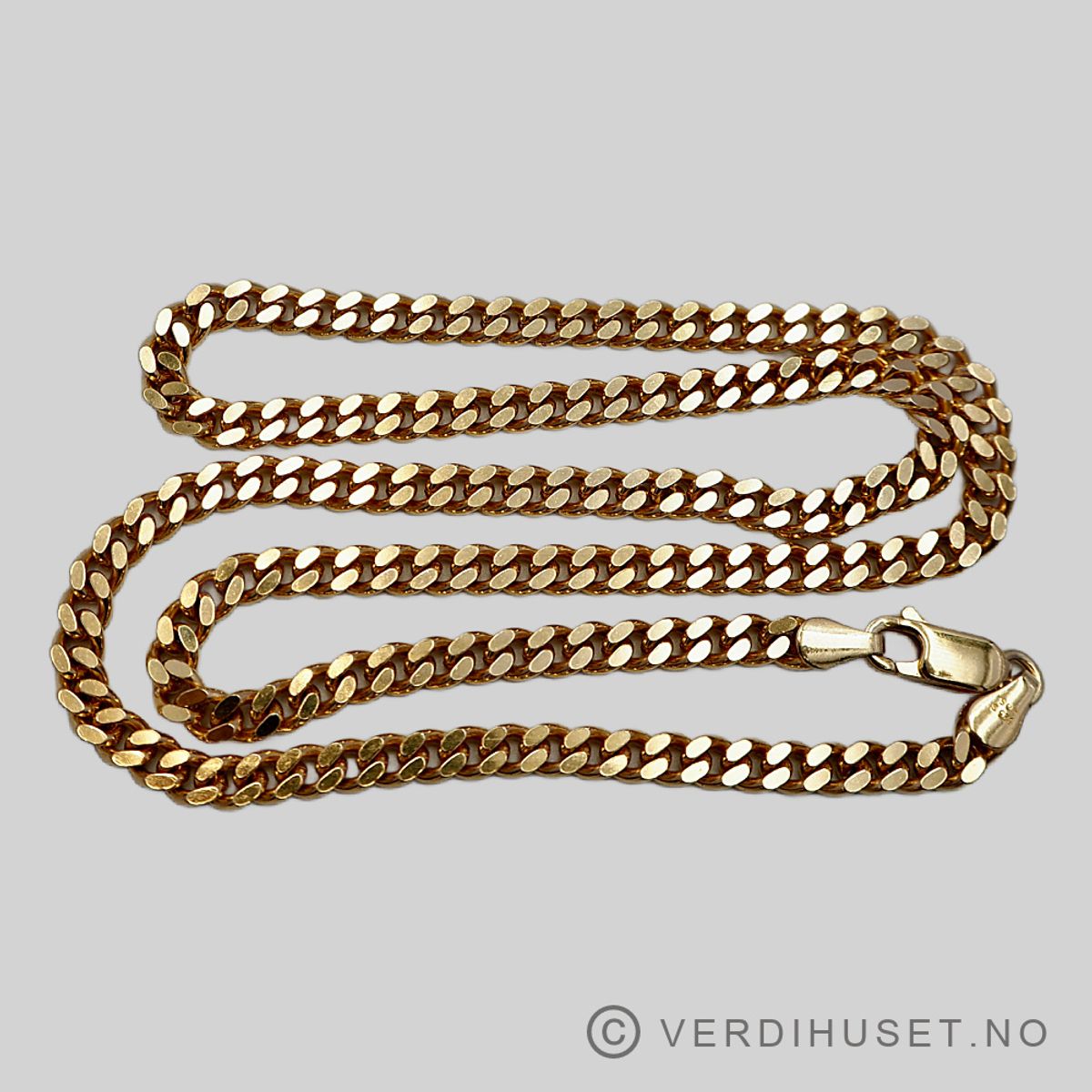 Halssmykke i forgylt sølv - 