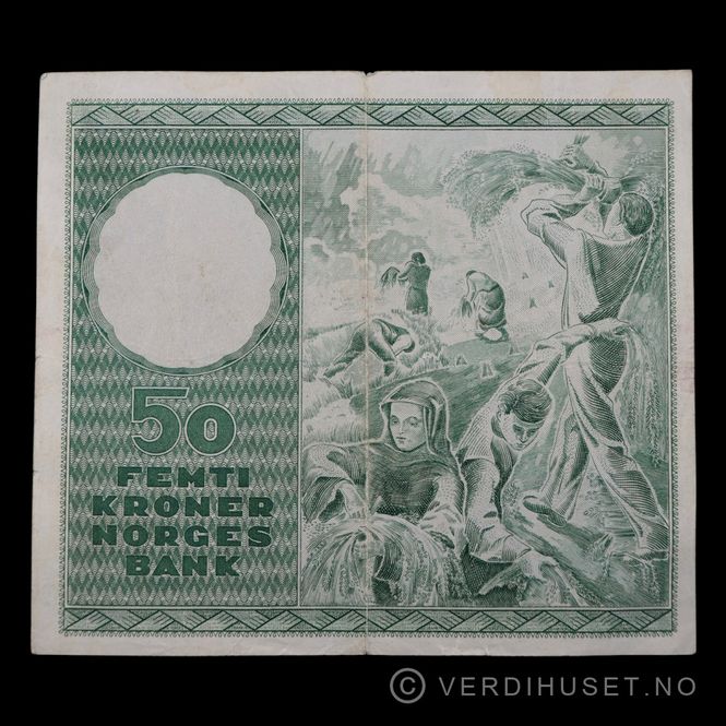 Hovedbilde 50 kr 1955 B Kv s1 (B.5026560)