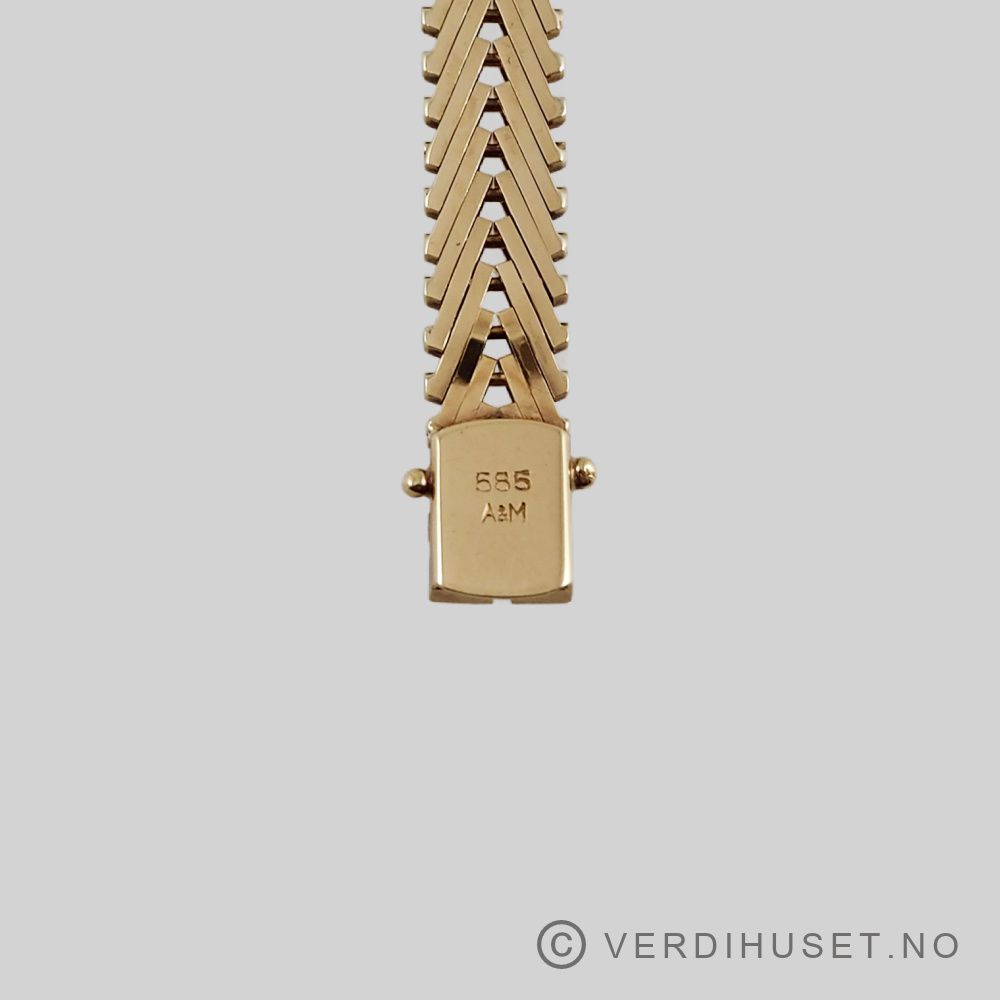 Armbånd i 14 K gull - 
