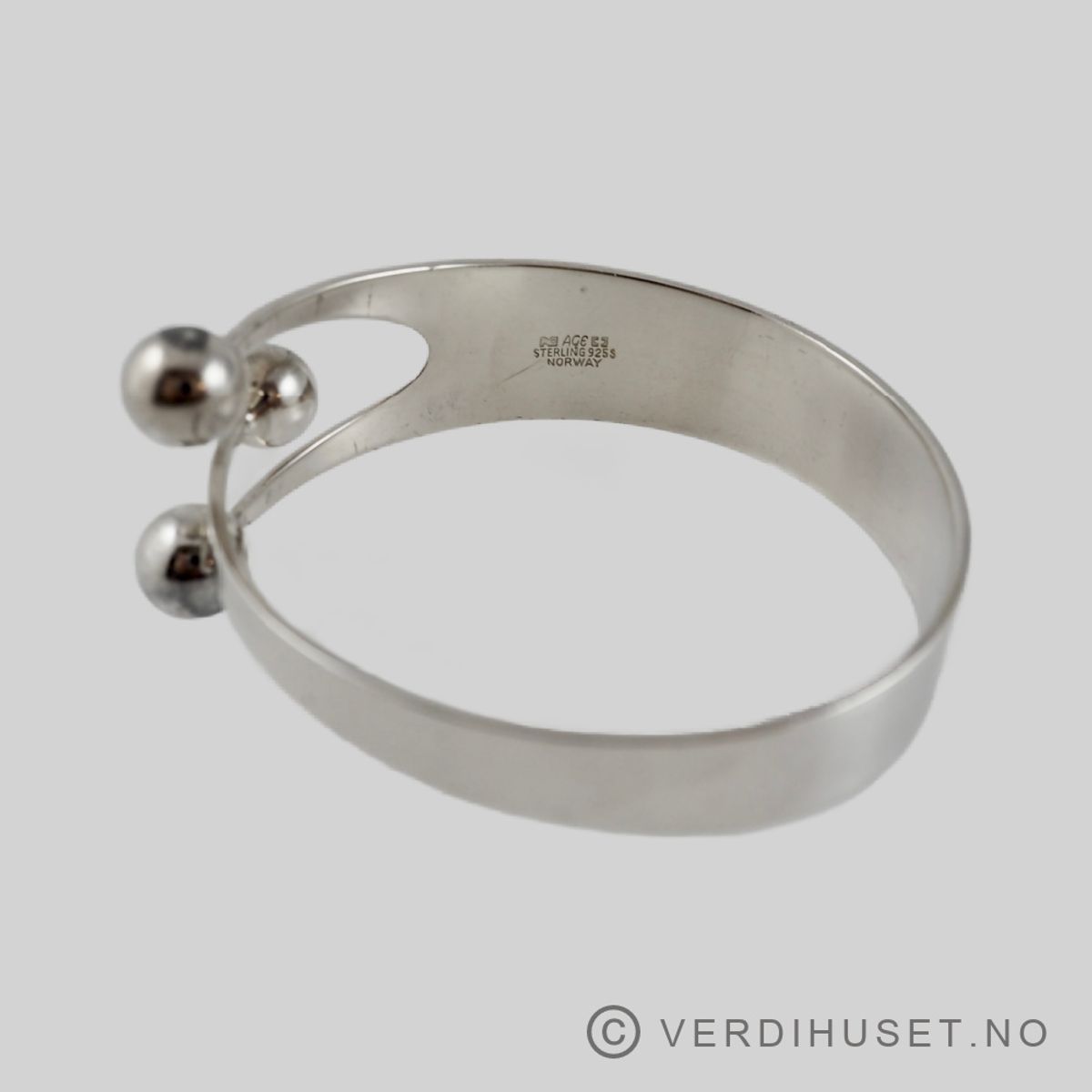 Armring i sølv - Anna Greta Eker/Plus