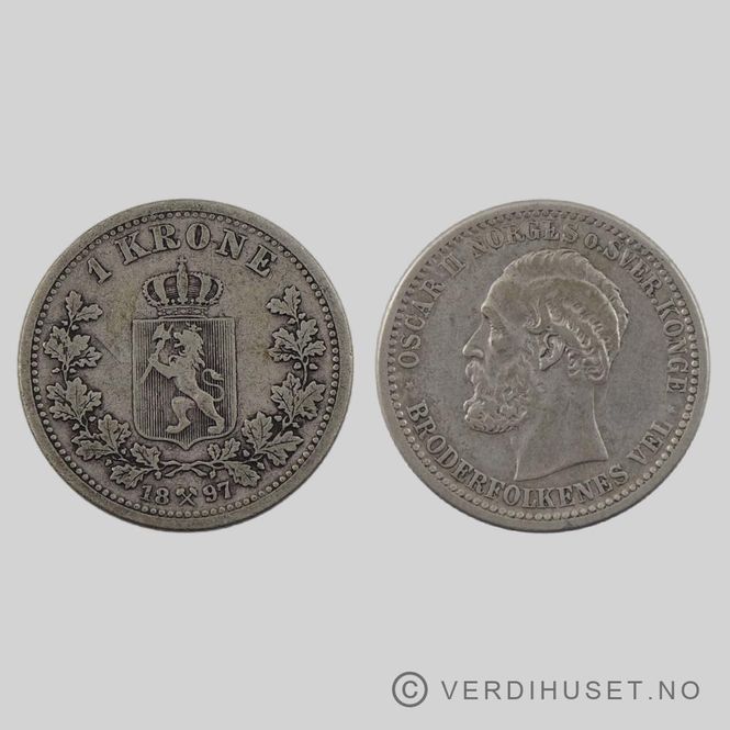 Hovedbilde 1 Kr 1897 Kv 1
