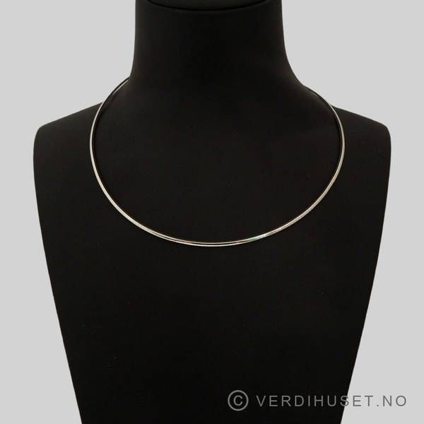Hovedbilde Halssmykke i 14 K hvitt gull