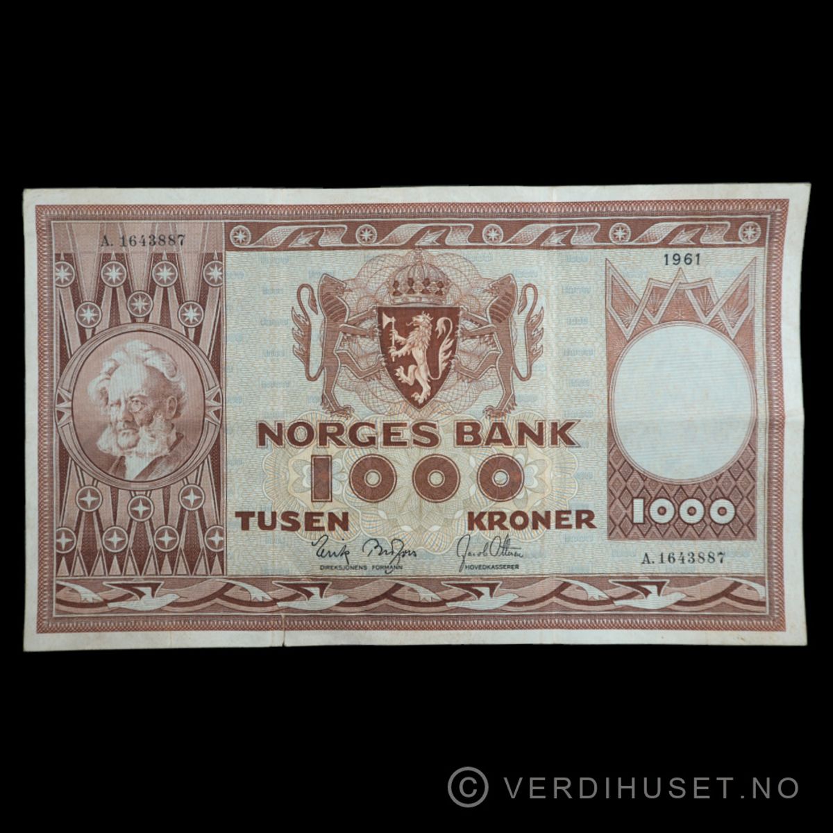 1000 Kr 1961 A Kv 1  (A.1643887)