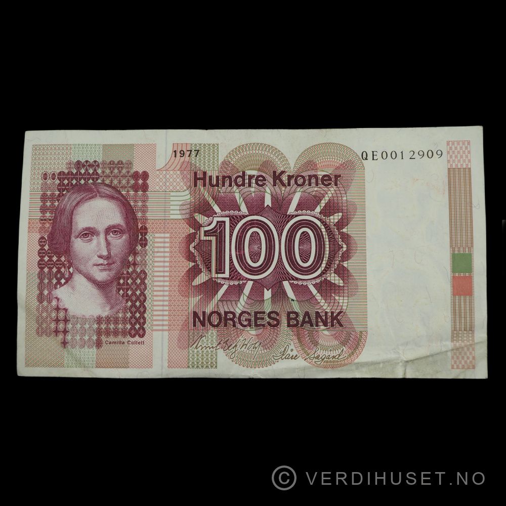 100 Kr 1977  Kv s1 (QE.0012909)